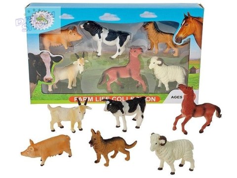 Zestaw 6 zwierząt gospodarskich 12cm