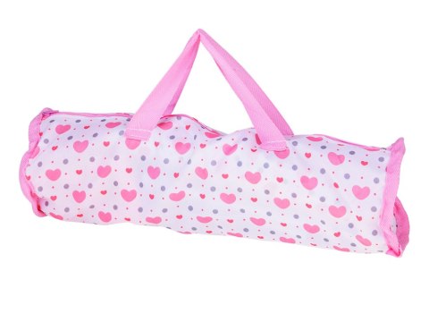 Zestaw Deluxe Lalka Bobas Wózek Łóżeczko Mata z akcesoriami 17ele ZA5916