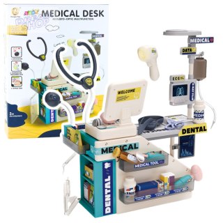 Zestaw Lekarza Dentysty Farmaceuty Światła Dźwięki Akcesoria 51 el.