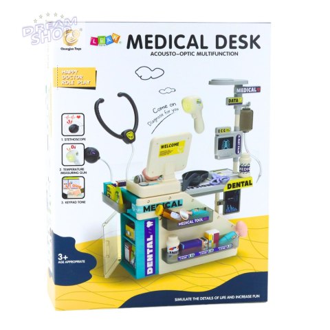 Zestaw Lekarza Dentysty Farmaceuty Światła Dźwięki Akcesoria 51 el.