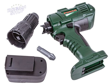 Zestaw Małego Majsterkowicza, Narzędzia, Wkrętarka + Akcesoria Przecena 1