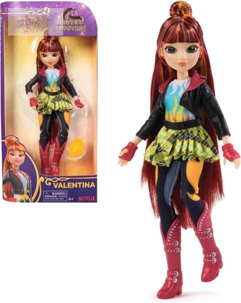 Akademia Jednorożców: Lalka Valentina z akcesor