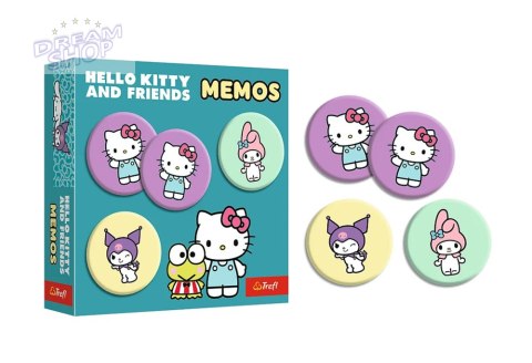 Gra dla dzieci Memos Hello Kitty Trefl 02898