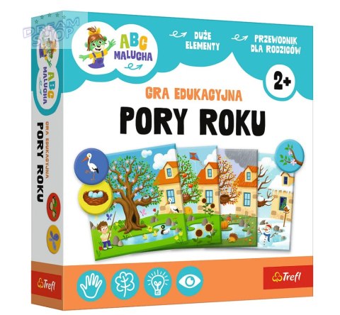 Gra edukacyjna Pory Roku ABC Malucha Rodzina Treflików Trefl 02906