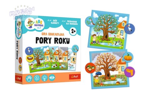 Gra edukacyjna Pory Roku ABC Malucha Rodzina Treflików Trefl 02906