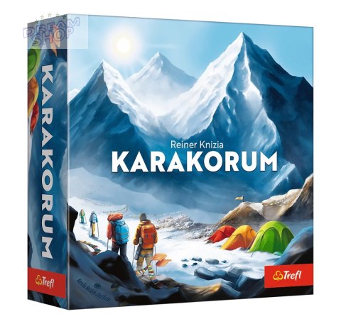 Gra planszowa Karakorum Reiner Knizia King of the Mountains Trefl 02739