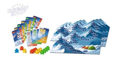Gra planszowa Karakorum Reiner Knizia King of the Mountains Trefl 02739