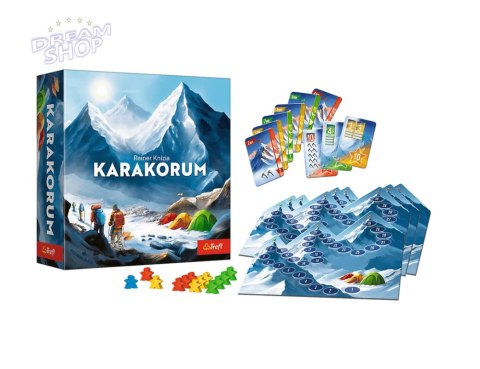 Gra planszowa Karakorum Reiner Knizia King of the Mountains Trefl 02739