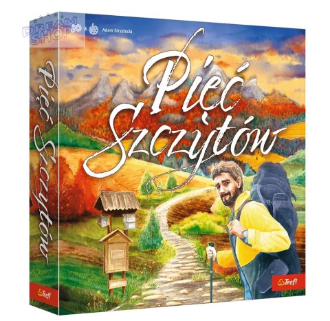 Gra rodzinna Pięć Szczytów Górskie Wędrówki Trefl 02517
