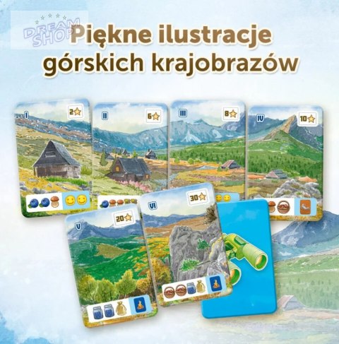 Gra rodzinna Pięć Szczytów Górskie Wędrówki Trefl 02517