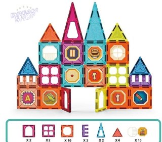 Klocki magnetyczne 32el