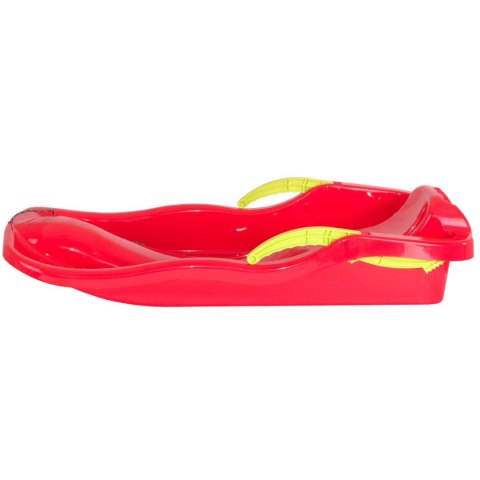 SANKI PLASTIKOWE Z HAMULCAMI RACE CZERWONE