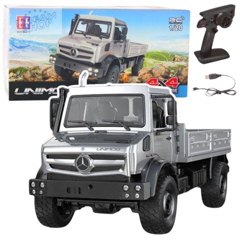 Samochód Terenowy Mercedes Unimog Zdalnie Sterowany RC 4x4 1:20