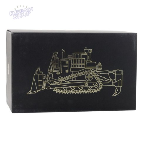 Spychacz Buldożer Koparka Huina Metalowy Model Budowlany 1:50