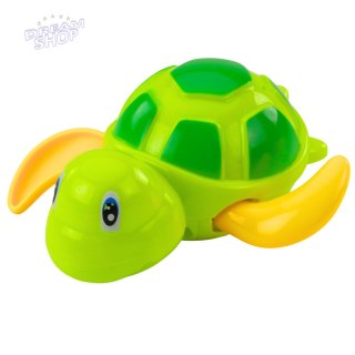 Zabawka Do Kąpieli Nakręcany Żółw Niebieski Zielony 13 cm