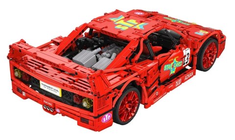 Zestaw Klocków Autko Sportowe 2688el. Czerwone