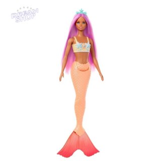 Barbie Lalka Syrenka Pomarańczowy ogon HRR05