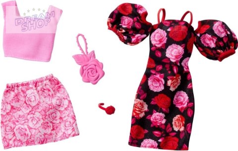 Barbie ubranka + akcesoria 2-pak HYV03