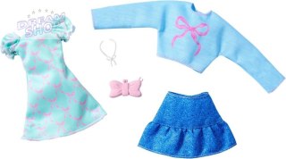 Barbie ubranka + akcesoria 2-pak HYV05