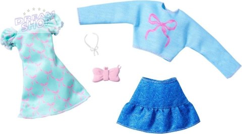 Barbie ubranka + akcesoria 2-pak HYV05