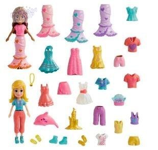 Polly Pocket Zestaw modowy duży z 2 lalkami HKV96