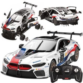 Rastar model 1:18 do złożenia BMW M8 GTE auto sterowane na pilota RC0708