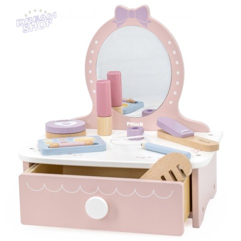 Viga Drewniana Toaletka z Akcesoriami Kącik Małej Księżniczki