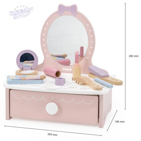 Viga Drewniana Toaletka z Akcesoriami Kącik Małej Księżniczki