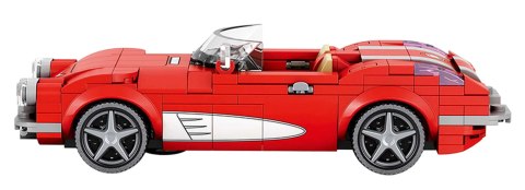 Zestaw Klocków Auto Kabriolet Czerwony 311el.