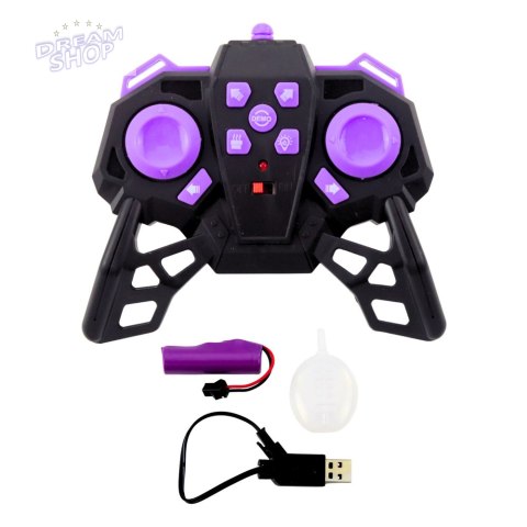 Auto Terenowe Pick Up Truck Policja Zdalnie Sterowany RC Światła Dym 1:16