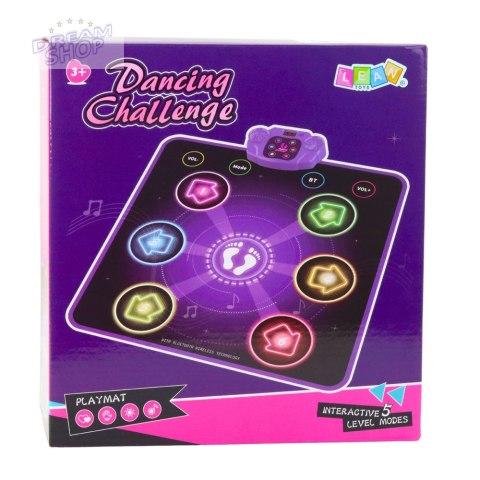 Mata Taneczna Interaktywna Dla Dzieci Bluetooth 5 Trybów 3 Języki