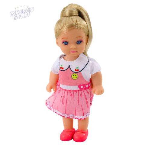 Mini Laleczka Kaibibi Kolorowa Sukienka Długie Włosy 12 cm Mix