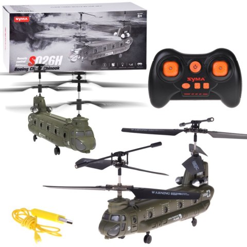 Syma S026H Helikopter zdalnie sterowany Chinook stabilizacja GYRO RC0714