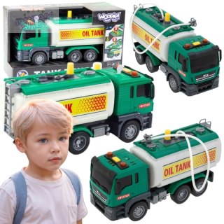 WOOPIE Ciężarówka Cysterna Na Wodę Dźwięk Światła 1:14