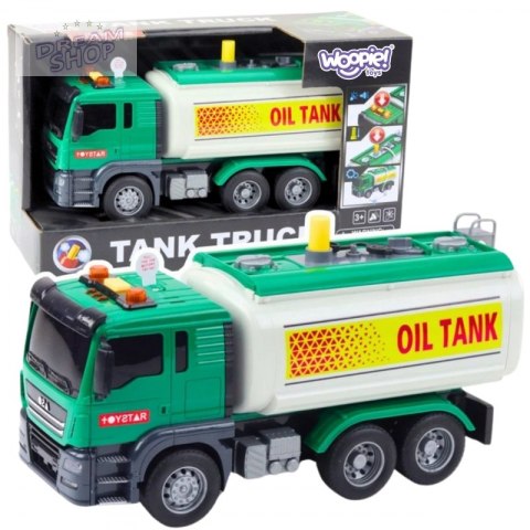 WOOPIE Ciężarówka Cysterna Na Wodę Dźwięk Światła 1:14