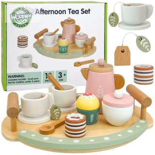 WOOPIE GREEN Drewniany Zestaw do Herbaty i Kawy 12 el. FSC