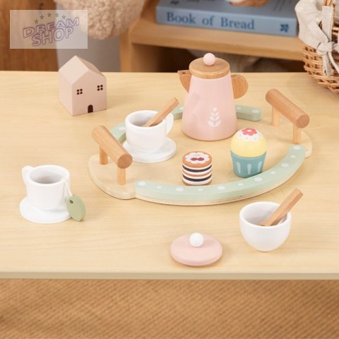 WOOPIE GREEN Drewniany Zestaw do Herbaty i Kawy 12 el. FSC