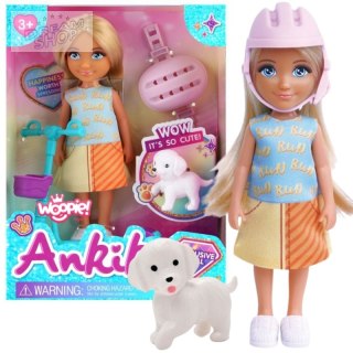 WOOPIE ROYAL Laleczka z Pieskiem i Hulajnogą