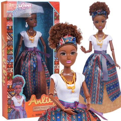 WOOPIE ROYAL Lalka Lili Mulatka w Eleganckiej Sukni