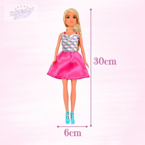 WOOPIE ROYAL Lalka Lily Bobas Krzesełko do Karmienia Zestaw Akcesoria