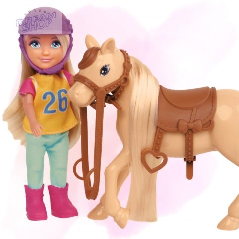 WOOPIE ROYAL Zestaw Laleczka Jeździec z Koniem