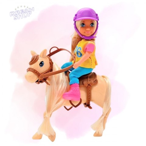 WOOPIE ROYAL Zestaw Laleczka Jeździec z Koniem