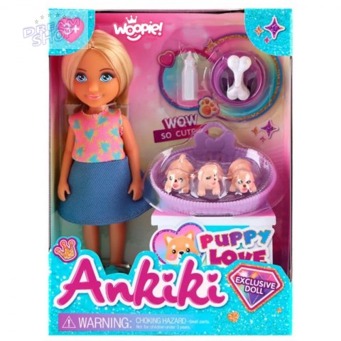 WOOPIE ROYAL Zestaw Laleczka z Uroczymi Szczeniaczkami i Akcesoriami