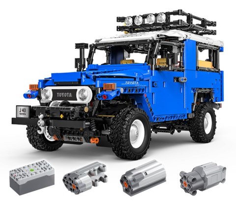 Zestaw Klocków Pojazd Terenowy 2087el. Niebieski