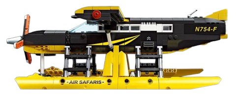 Zestaw Klocków Samolot 739el.