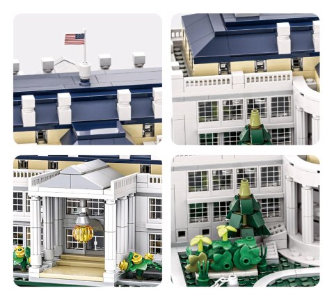 Zestaw Klocków Seria Budynki Biały Dom 894el.