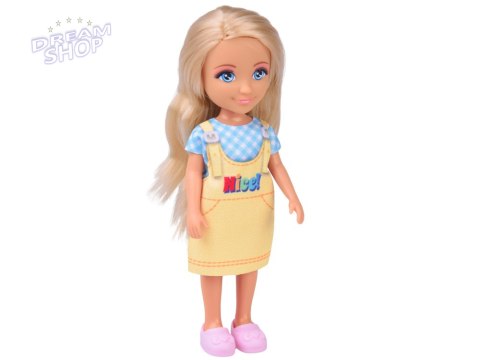 Ankiki Lalka z gitarą - urocza mała muzykalna laleczka 14 cm ZA6008