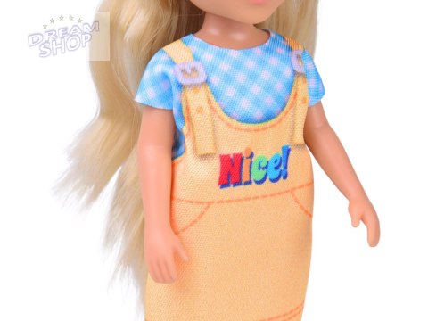 Ankiki Lalka z gitarą - urocza mała muzykalna laleczka 14 cm ZA6008