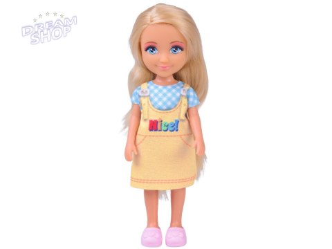 Ankiki Lalka z gitarą - urocza mała muzykalna laleczka 14 cm ZA6008