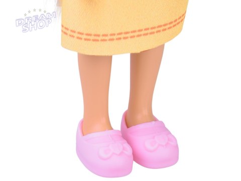 Ankiki Lalka z gitarą - urocza mała muzykalna laleczka 14 cm ZA6008